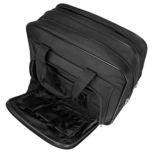 Targus Metro Rolling Laptop Case Bag For Business Commuter With Durable Water Resistant, Expandable Compartments, Trolley Strap, Padded Protection Fits Up To 16-Inch Notebook Screen, Black (Tbr003Us) #TOP7