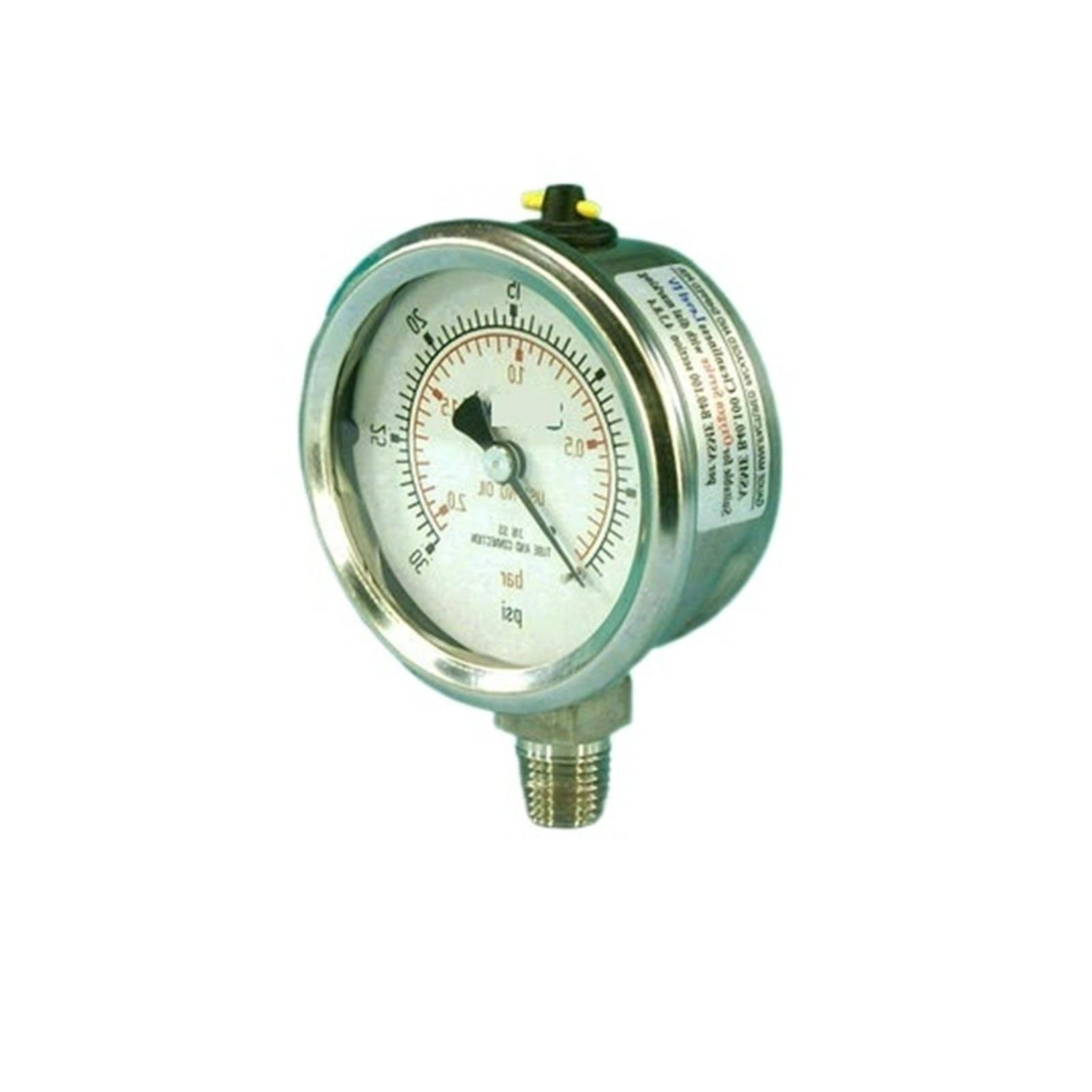 Industrielles Manometer 1/4 Zoll NPT PGI-63C-PG30-LAOX