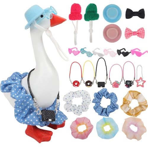 Desk Goose 7 Inch Desktop Goose Dress Up Kit with 6 set Outfits