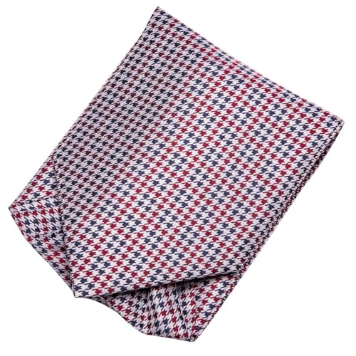 Image of Hi-Tie Silk Ascot for Men Self Tie Men's Cravat and Flower Lapel Pin Handkerchief Cufflinks Set for Wedding Party