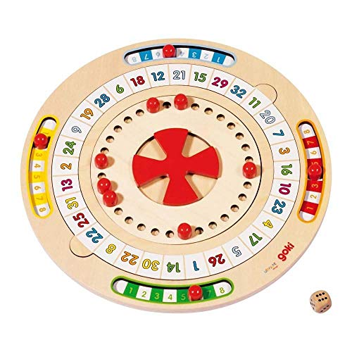 Preisvergleich Produktbild goki 56739 Brettspiel Wortmühle