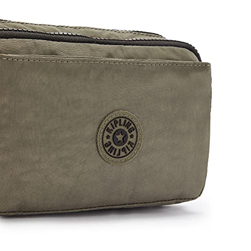 Image of Kipling Women's Abanu Medium Crossbody Bag, Lightweight, Adjustable Nylon Waist Pack with Multi-Compartment Zip Pockets