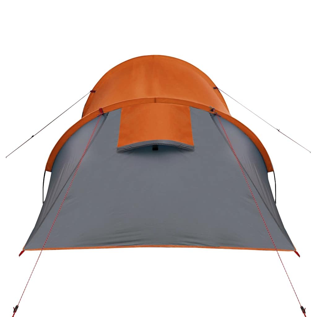 Genérico Tienda de campaña con túnel para 3 Personas Impermeable Naranja,Deportes,Actividades al Aire Libre,Camping y Senderismo,Tiendas de campaña-94392