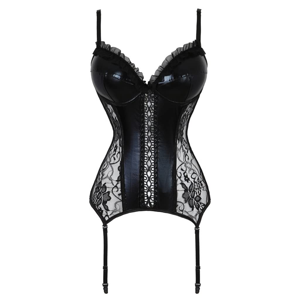 1 Pieza de Ropa Interior de Encaje de Verano con Forma de Cuerpo para Mujer Que se Puede Usar afuera (Color : A, Size : L Code)