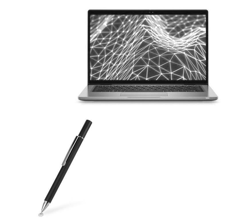BoxWave Stylus Pen Compatible with Dell Latitude 7330 - FineTouch Capacitive Stylus, Super Precise Stylus Pen - Jet Black