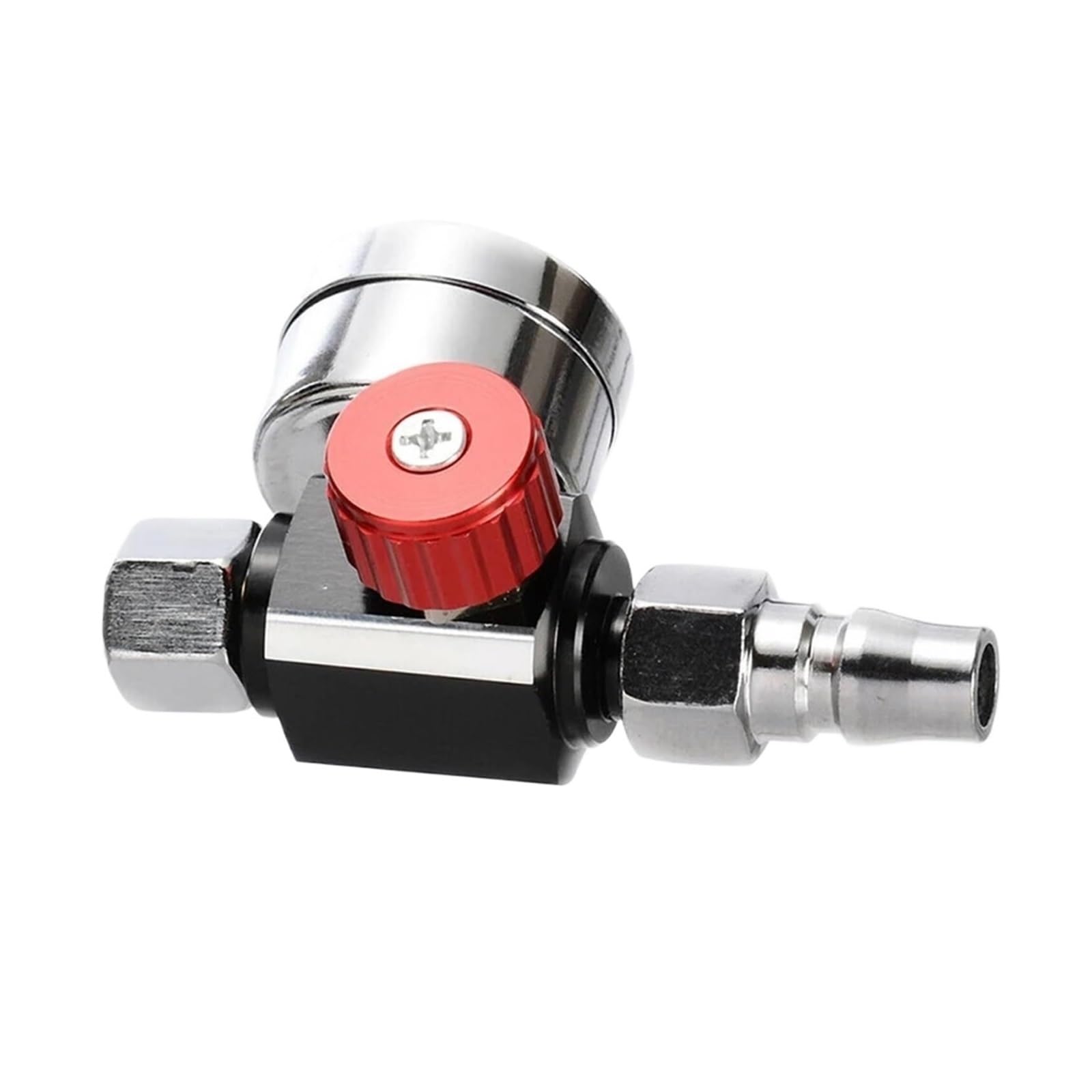 3 Szt. Przełącznik Ciśnienia Regulowany Manometr Barowy Regulatora 1/4 "BSP