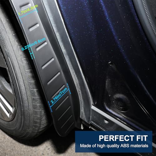 Image of Mudguards Fit for Toyota Highlander 2020-2025, Rear Mud Flaps Rear Fender Cover Rear Splash Guards Mudflaps Mud Guard Set Compatible with 2021 2022 2023 2024 Toyota Highlander