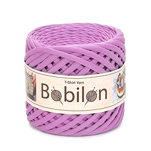 Cotton T-Shirt Yarn – 3–5 mm Jersey Ribbon for...