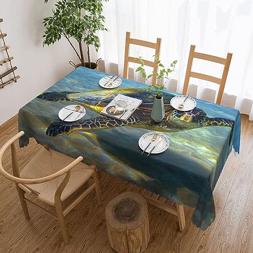 Nappe rectangulaire 137x183 cm PEIXEN lavable et infroissable pour table - 2