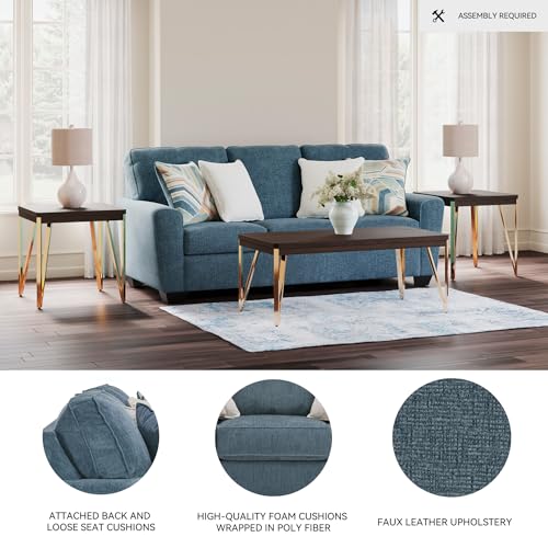 Casual Blue Sofa for Stylish Living Rooms - Image 5
