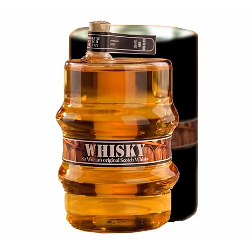 Geschenkset Whiskyfass handgefertigt mit schottischem Whisky (350 ml., 40 % vol.Preis/Liter 74,14 Euro), Whisky im Fass mit Geschenkdose Cover