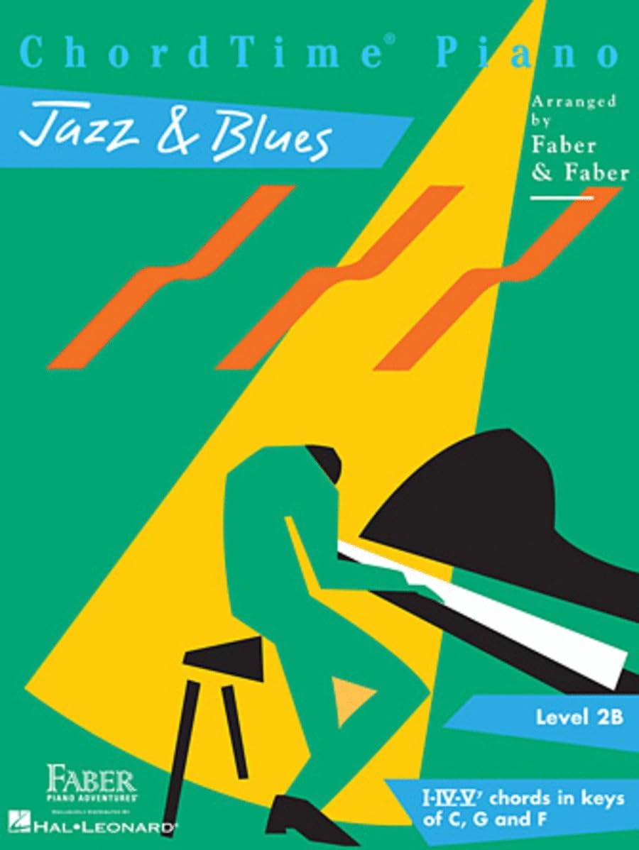 ChordTime Piano Jazz & Blues Level 2B.
