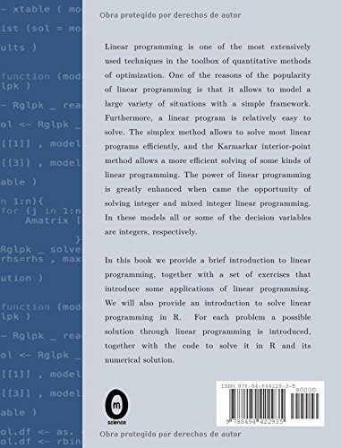 Modeling And Solving Linear Programming With R #TOP1