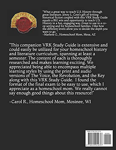 VRK STUDY GUIDE: A Companion for Jenny L. Cote's The Voice, the Revolution, and the Key - Image 2