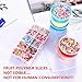 Unedible Fake Candy Sweets Sugar Sprinkles - 10 Packs of Colorful Ice Sprinkles Decorations for Slime Kit DIY Cake Dessert Simulation Food (Color A)