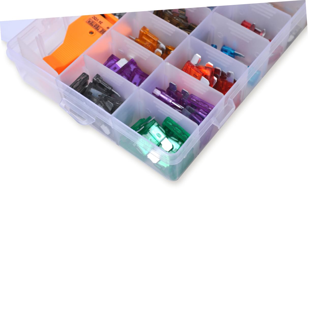 Gatuida 169 Piezas Comprobador de Fusibles Kit de Coche Fusible de Autorrecuperación para Coche para Uso Taller