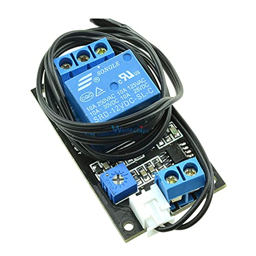 1 Channel 12V Thermistor Humidity Relay Humidity and Temperature Control Switch Relay Module