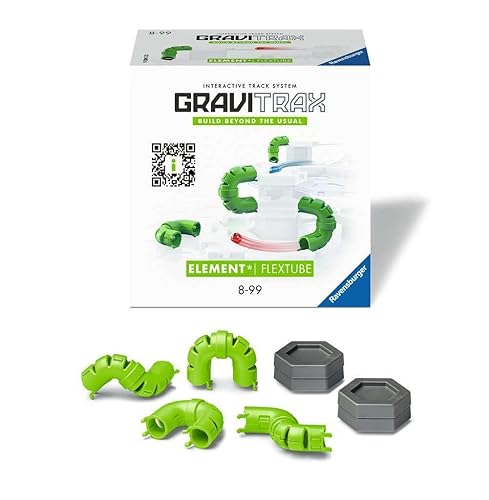 Miniatura 3 de Ravensburger GraviTrax Element FlexTube Accessory for GraviTrax Marble Run - Can be Combined with All Product Lines, Starter Sets, Extensions and
