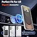 Magnetic for Samsung Galaxy S26 Ultra Case with Screen Protector 2X,Compatible with MagSafe,Phone Case Slim Hard PC Silicone Bumper Shockproof Protective Cover for Samsung S 26 Ultra 5G,Clear