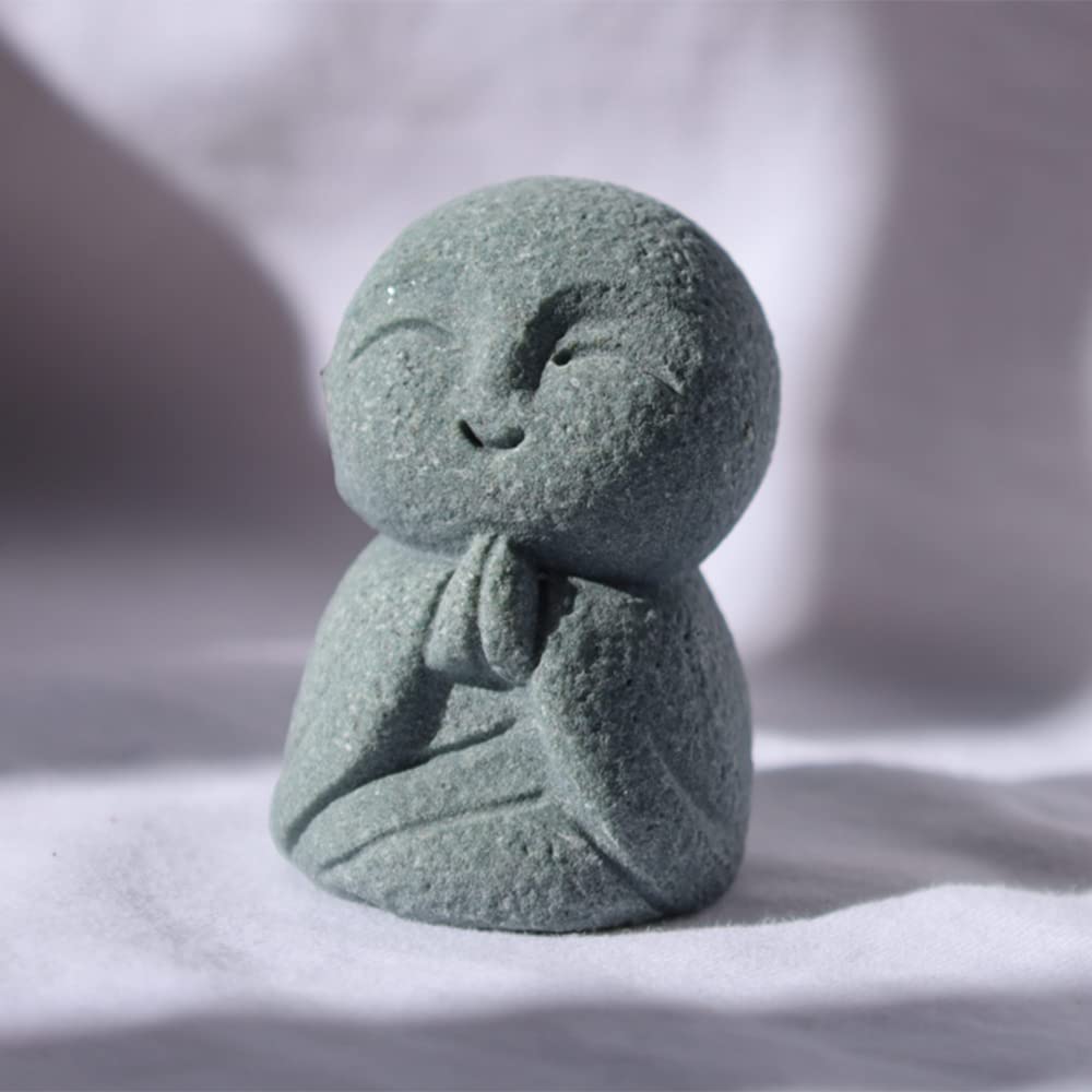 Amazon.co.jp: 癒しのお地蔵さん 置物 みかげ石 かわいい 御影石