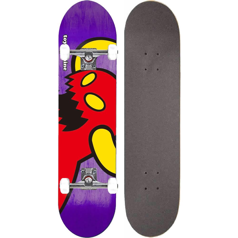 TOY MACHINE スケートボード コンプリート PURPLE TOY MACHINE スケートボード コンプリート PURPLE
