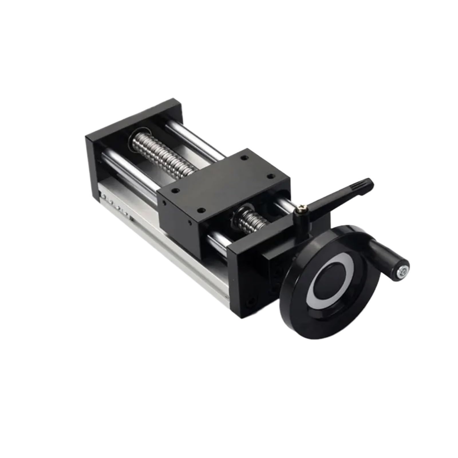 Linearführung Manueller Schiebetisch 100-500 MM Hub Kugelumlaufspindel SFU1204 Handrad Doppelte optische Achse CNC(500mm)