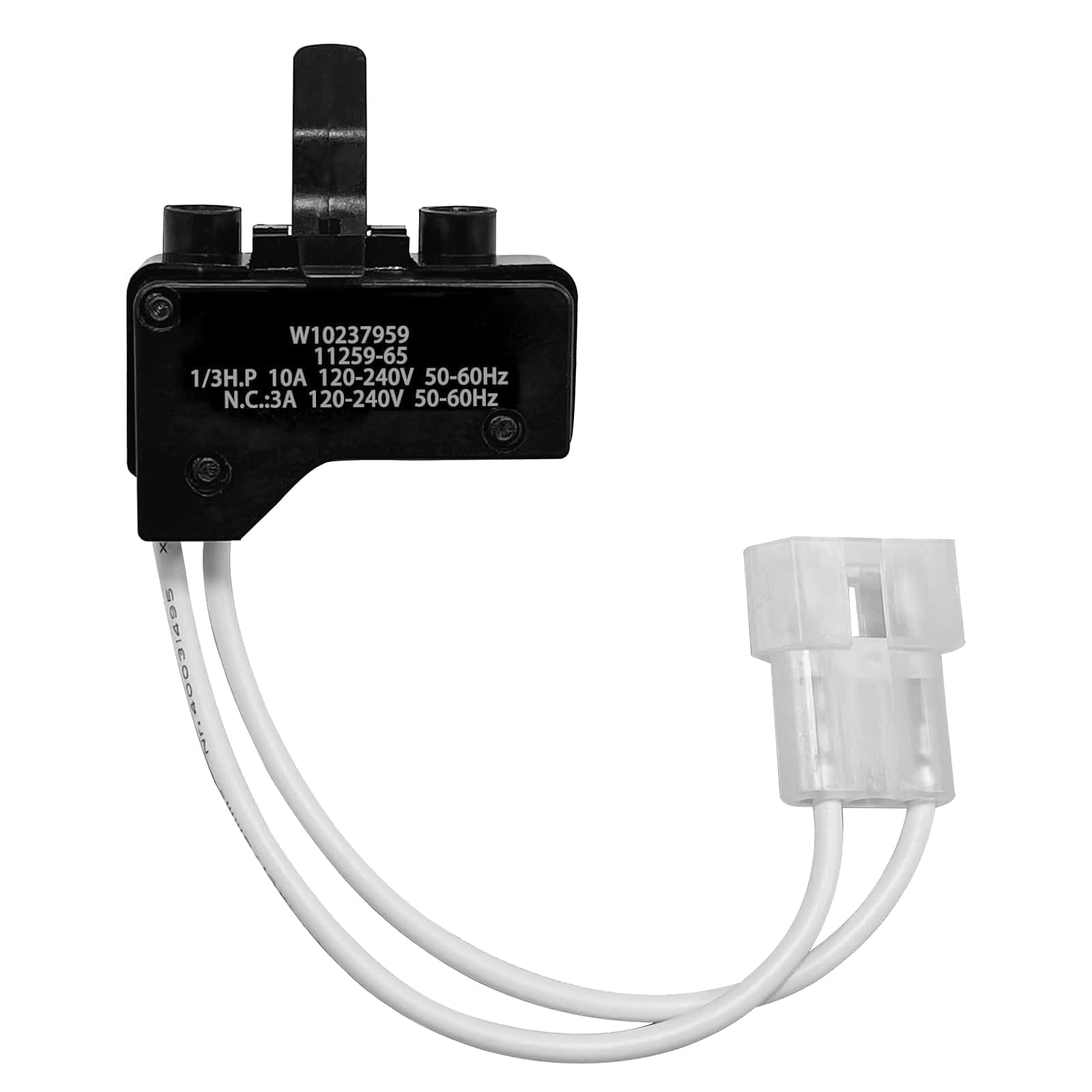 Amazon.com: W10237959 Dryer Door Switch Compatible with Whirlpool