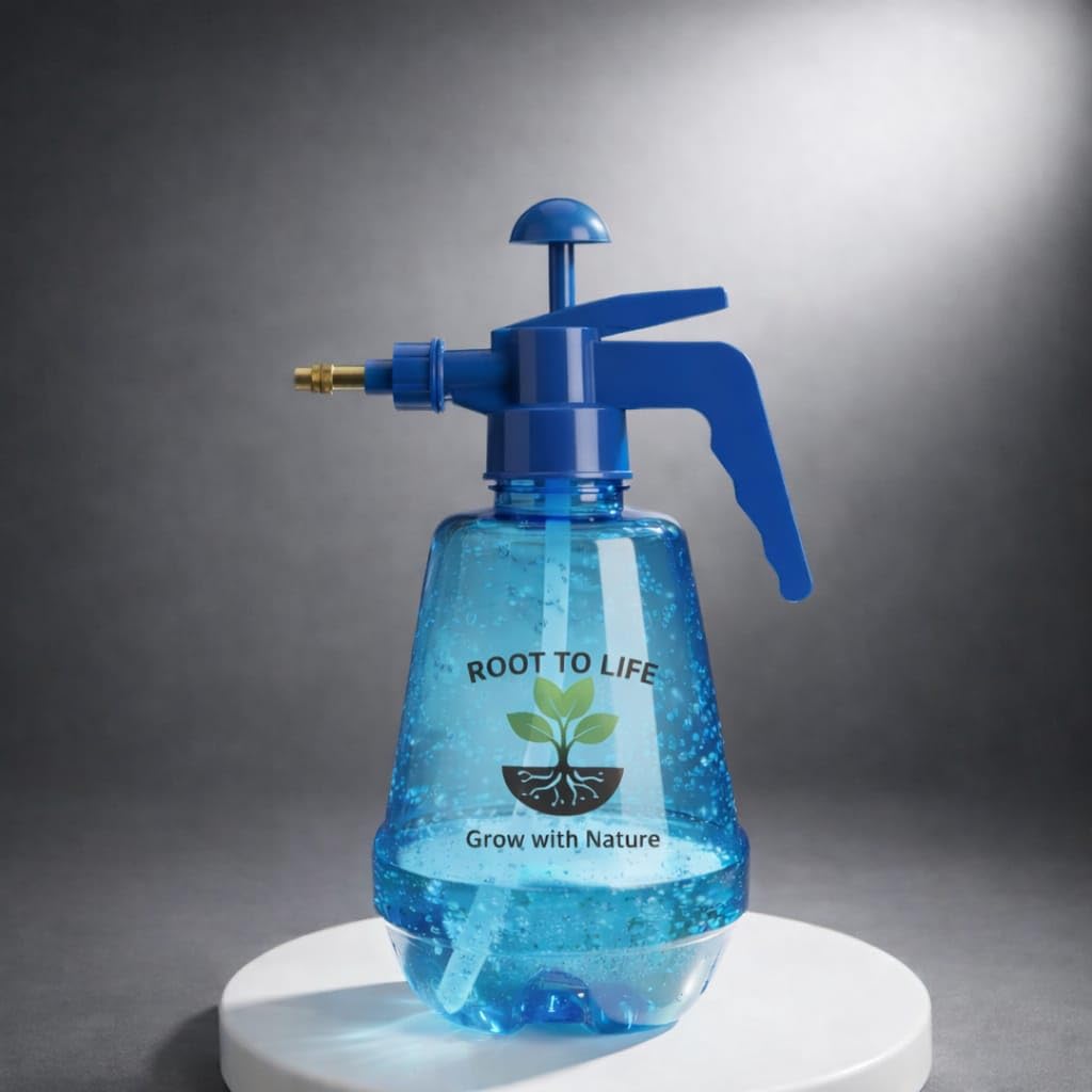 Spray Bottle for Plants – 1500ml Pressure Water Sprayer for Home Garden, Pesticides, Fertilizer, Adjustable Mist Nozzle, Manual Pump Bottle for Indoor/Outdoor Gardening (Blue)-image-48