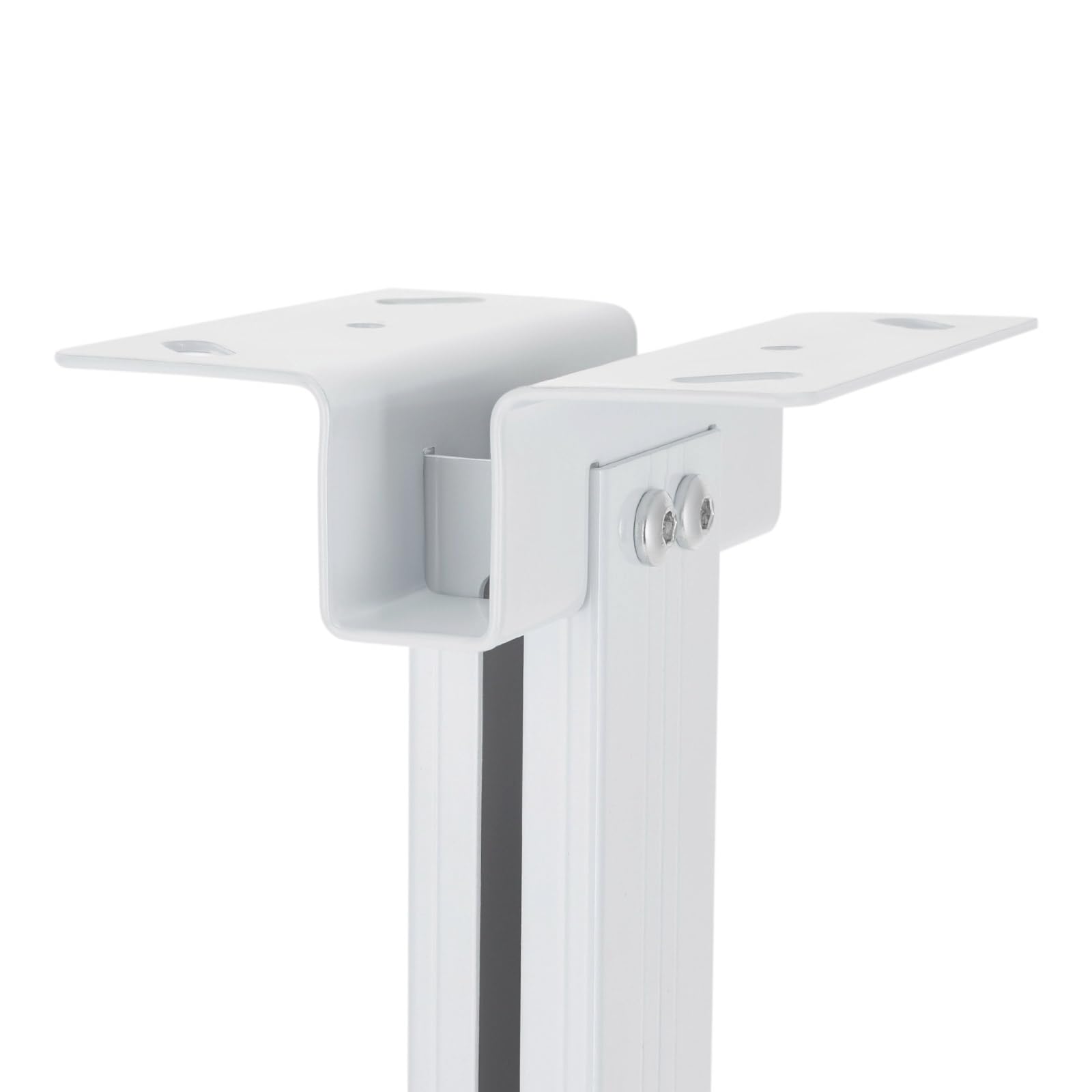 Supporto per proiettore regolabile in altezza, 34 – 56 cm, per proiettore da soffitto, portata: 14 kg, bianco/nero (nero)