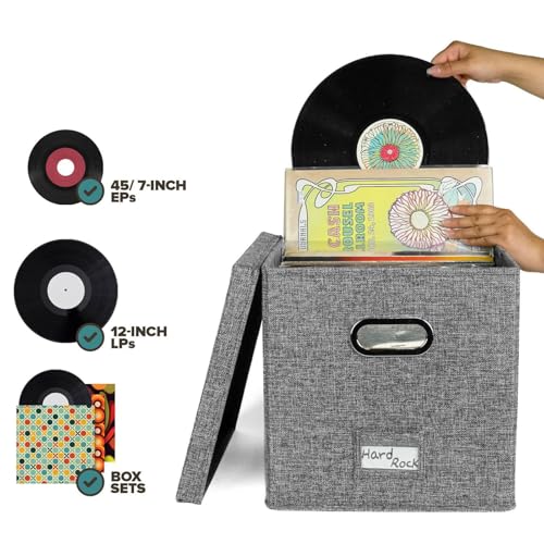 Boîte rangement CD 32 cm pour protéger vos disques de la poussière