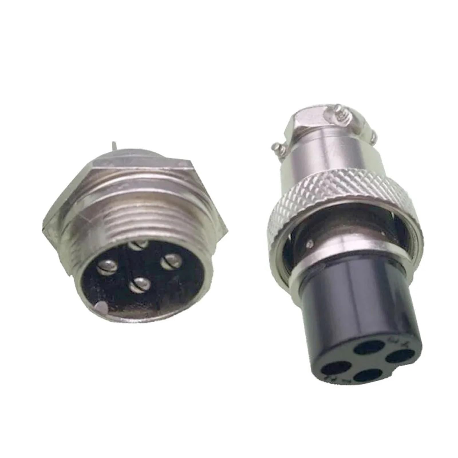Connettore aeronautico a vite GX16-4 a 4 pin 16 mm(5 Sets)