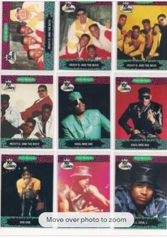 Yo! MTV Raps プレミアトレーディング カード