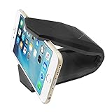 TOPEREK Car Mount Holder Anti-slip Car Stand Cradle Dashboard Windshield Universal Phone Bracket Clip Dock with Suction Pad for Apple iPhone 7 6s Plus Samsung Galaxy Android Phones Black Gray