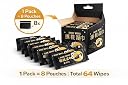 TCCO Sneaker & Shoe Cleaning Wipes – Mini 8 Pack (64 Total Wipes), Portable Disposable Sneaker Cleaner Wipes for Quick Dirt & Stain Removal, Safe for Most Shoes & Footwear gallery image