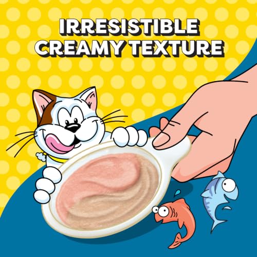 Temptations Lickable Spoons Wet Cat Treats, Salmon & Tuna, 8 ct, 12pk - image 3