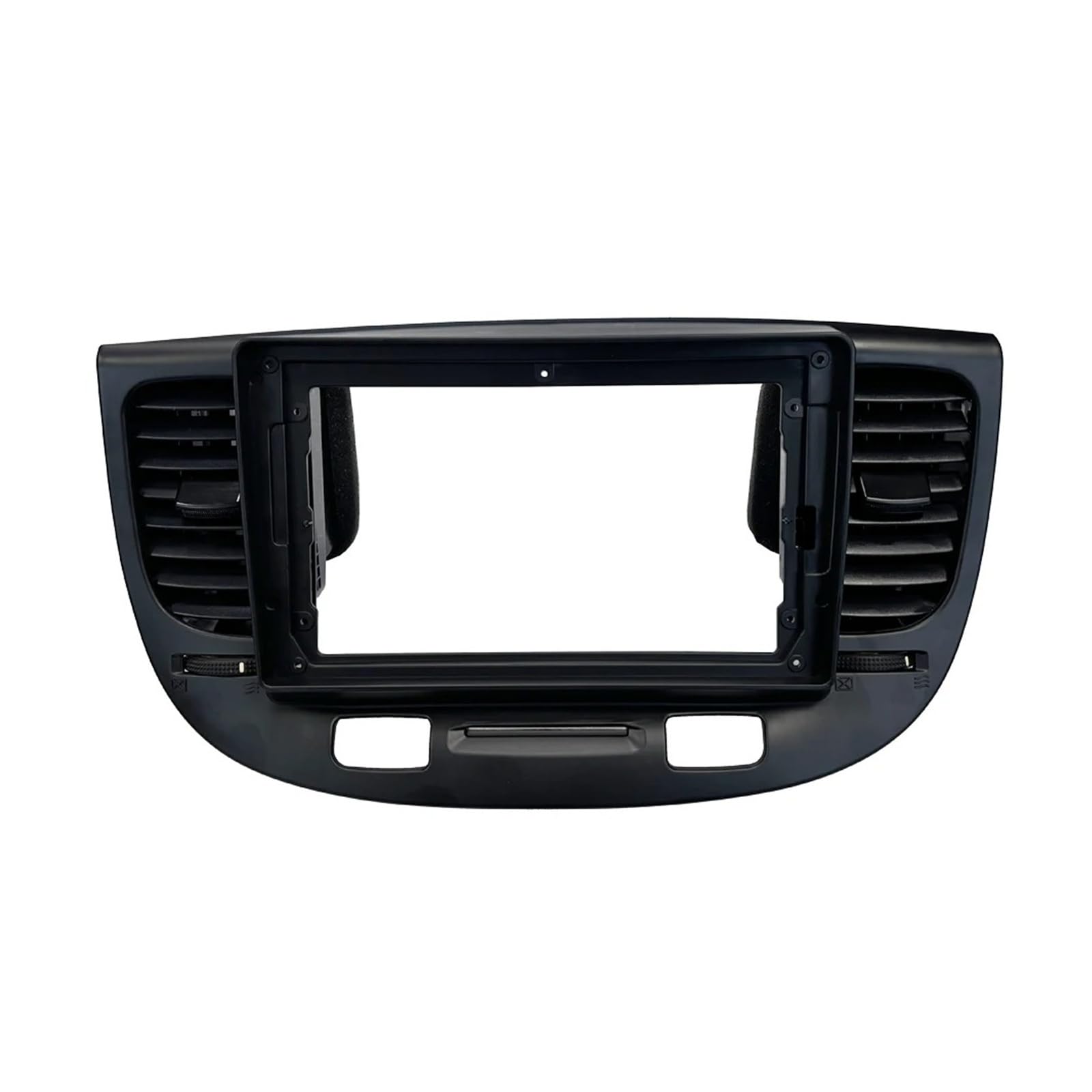 Radio Panel Set 9 Pulgadas Para Kia Para RIO 2 RIO2 2005-2011 Marco Coche Salida Aire Acondicionado Android Radio Audio Panel Salpicadero Fascias Fascia Marco