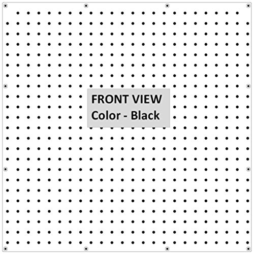 Wallpeg Pegboard Panels Peg Board Plastic Pegboard Kit 24 Inchx24 Inch thumb #1