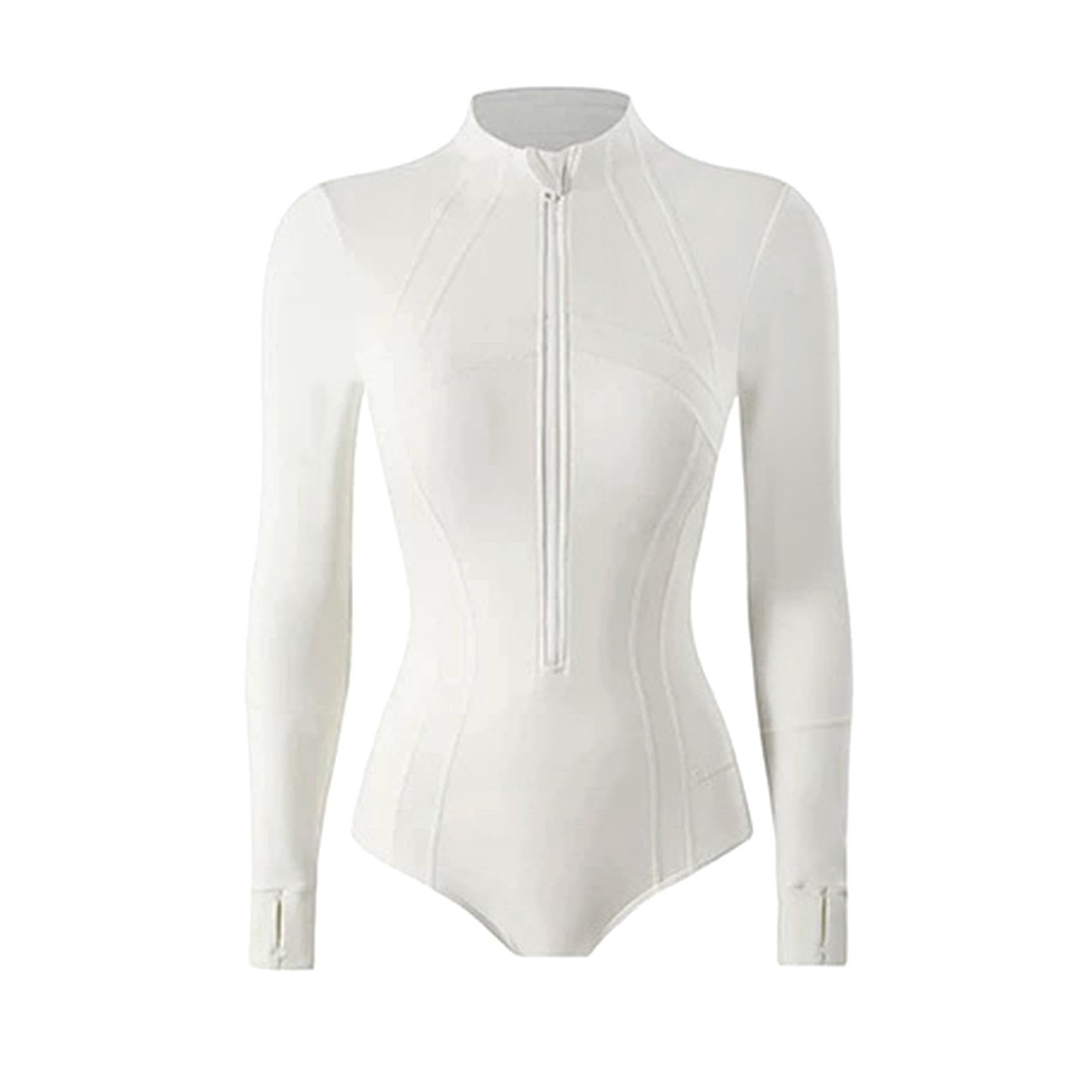 Surfing Wetsuit Soft Women Long Sleeve Swimsuit for Snorkeling Workout Scuba XL|Clothing Shoes & Accessories| Womens Clothing| Swimwear-picture-14