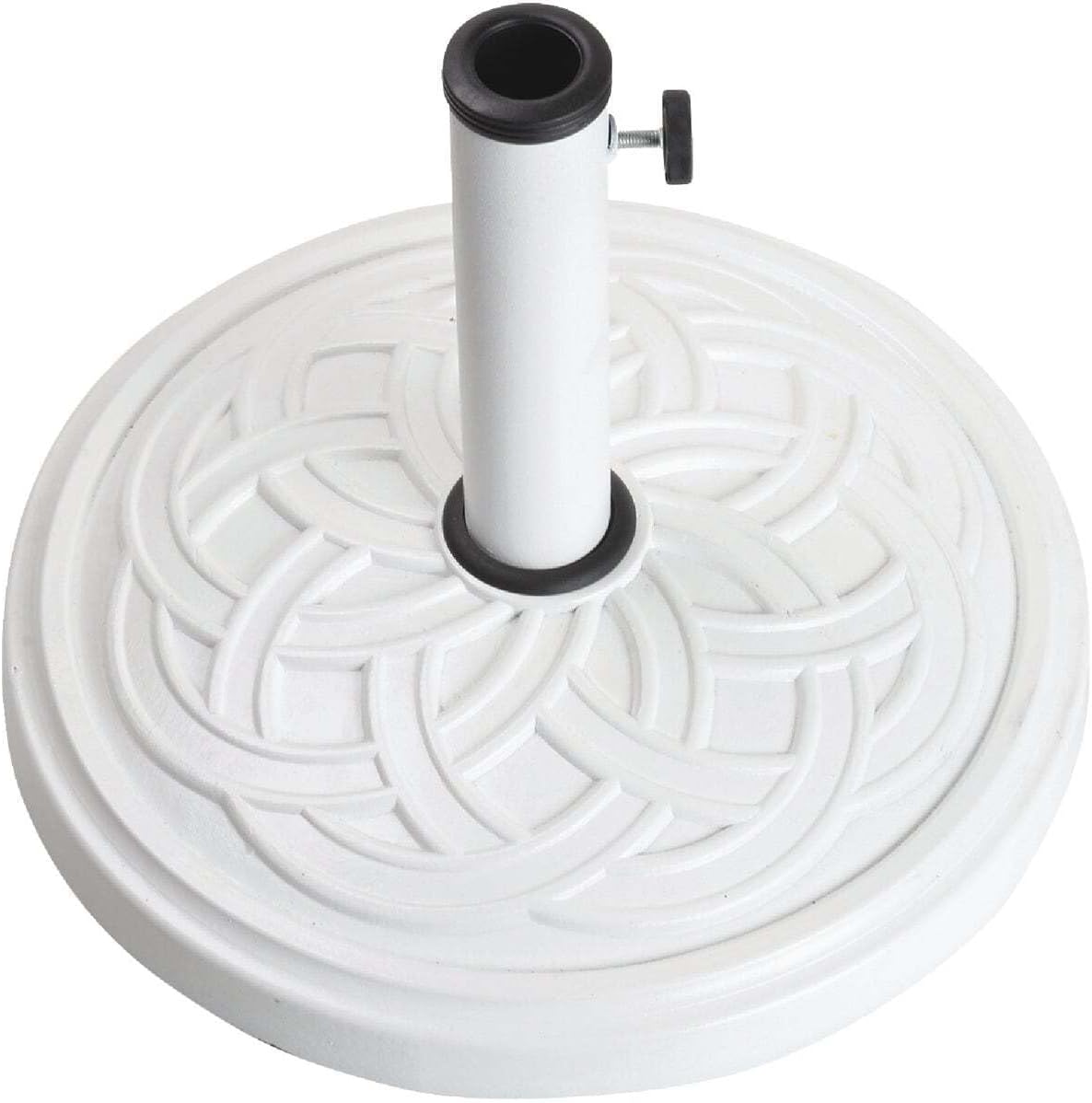 Bond Manufacturing 60478A Gaelen Umbrella Base, 12kg, White