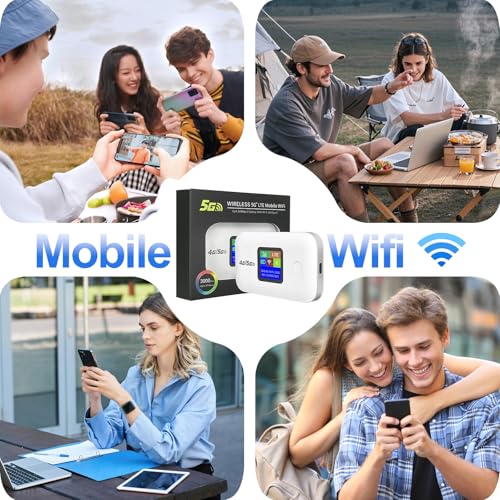 Router WiFi 4G/5G con SIM portátil de 150 Mbps para conectar hasta 10 usuarios 7
