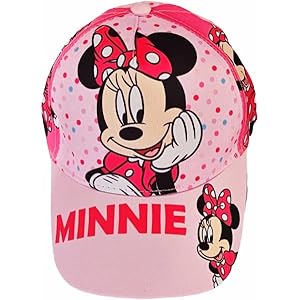 Cappello Per Bambini Minnie Mouse - Lilla, Cotone E Poliestere, Chiusura Regolabile, Taglie 2-8 Anni - Foto 6
