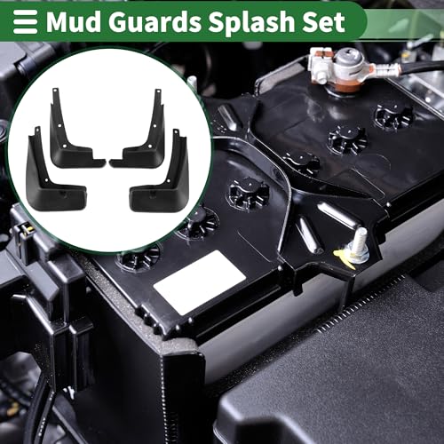Image of Motoforti Mud Flaps Splash Guards Mud Guards for Chevrolet Cavalier 2016-2018 W /Mount Accessories