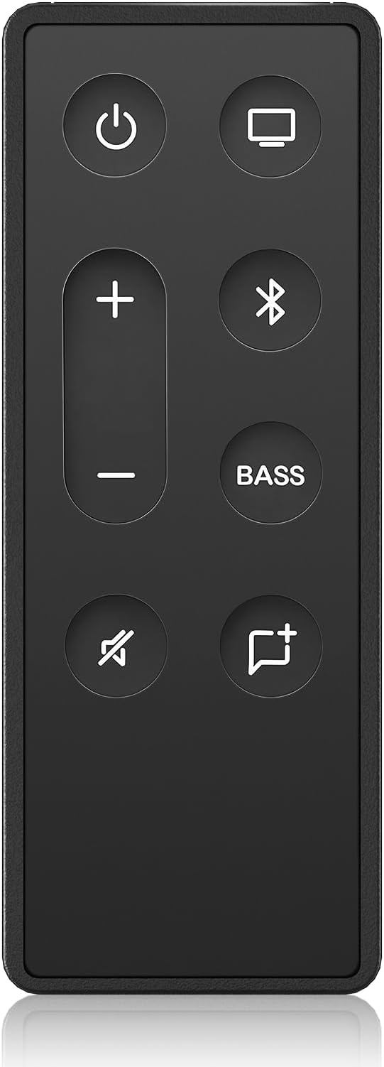 Replacement Remote Control for Bose TV Speaker and Solo Soundbar Series II,Compatible with Bose Solo 5 10 15 Series II TV Sound System