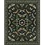 Hazo Haus 2x3 Entry Way Rugs Indoor Dark Green Small