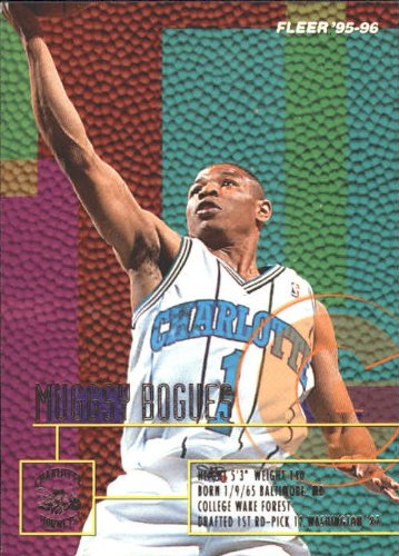 Munsingswear ベスト Amazon.com: 1995 Fleer Basketball Card (1995-96) #14 Muggsy Bogues