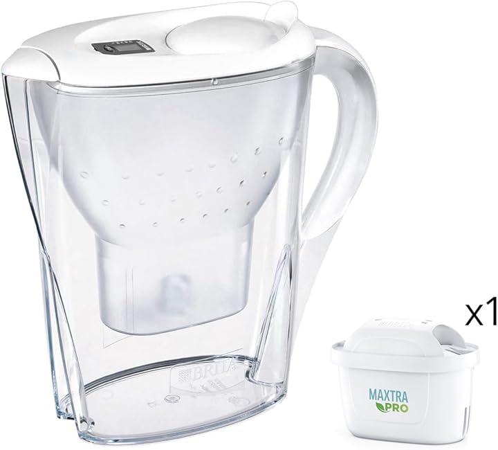 ALL-IN-ONE Caraffa Filtrante Marella White Brita