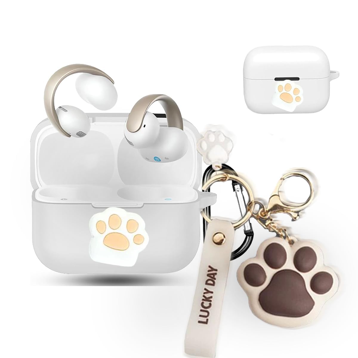 Amazon | For Anker Soundcore AeroClip 用 ケース イヤホン