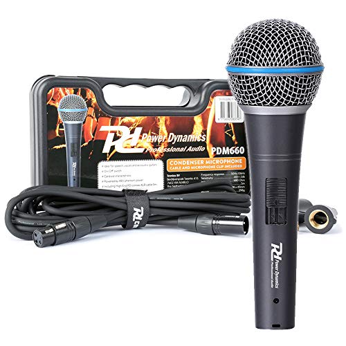 Phantom Power Microfono Dinamico