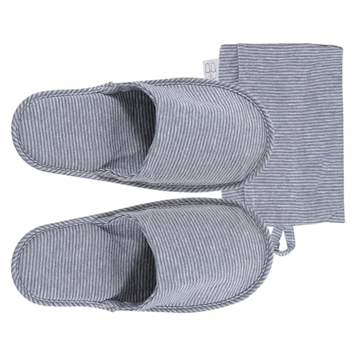 iplusmile Zapatillas de Algodón Plegables para Viajar, Ligeras y Fáciles de Transportar Suela Blanda, Ideales para Uso en Avión y Hotel Unisex Talla Única