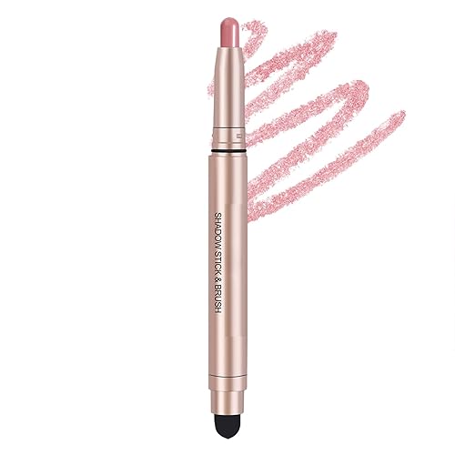 Miniatura 9 de Sombra de ojos, lápiz de sombra de ojos en crema brillante, barra de sombra de ojos de larga duración, impermeable, sombras de ojos con purpurina